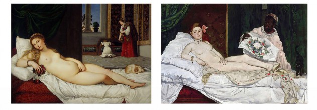 A collage of a person lying on a bed with a dog  AI-generated content may be incorrect. 