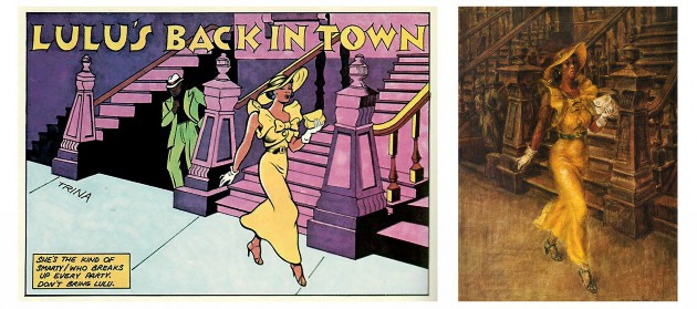 A collage of a person in a yellow dress and a person in a yellow dress  AI-generated content may be incorrect. 